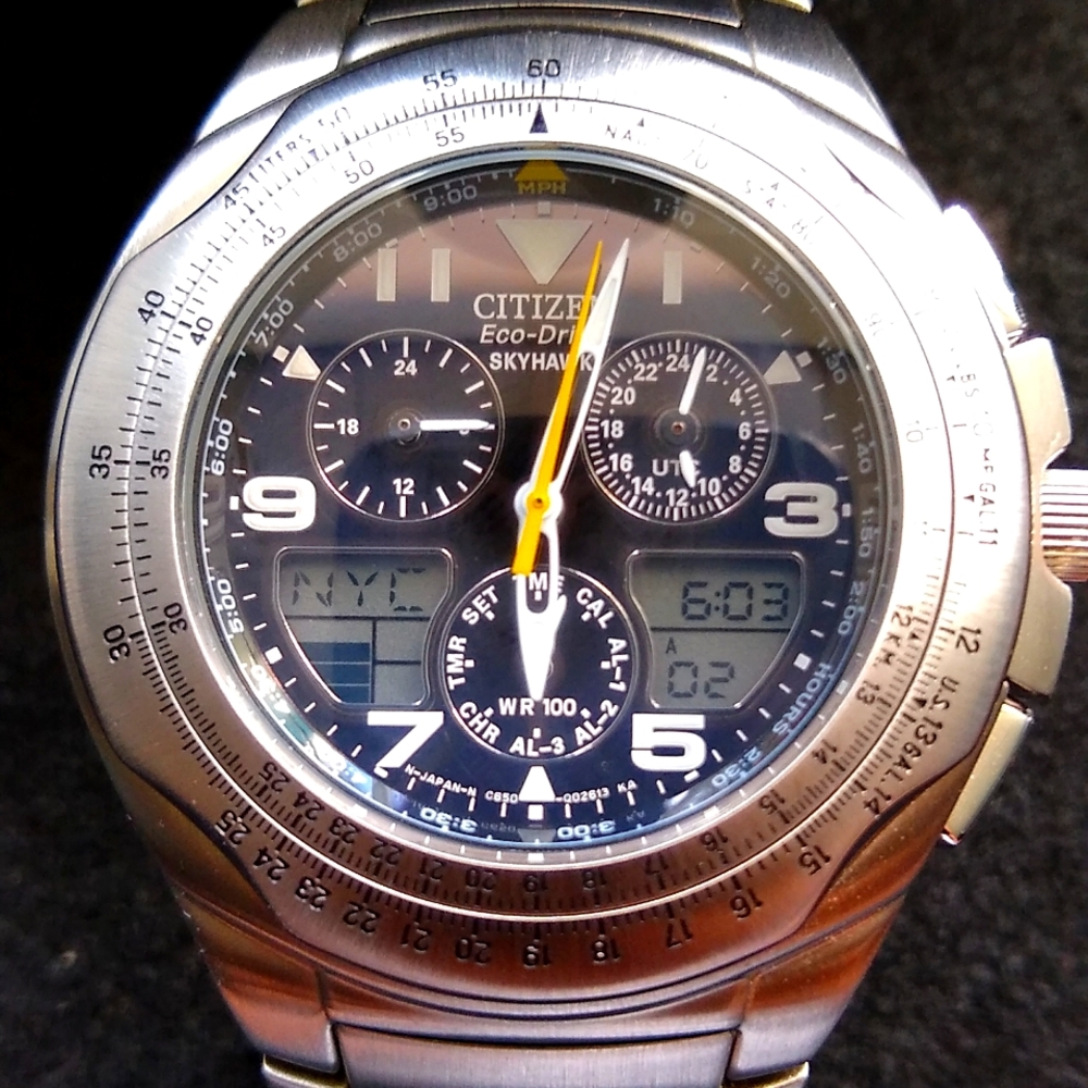 Citizen Eco-Drive Skyhawk men's watch